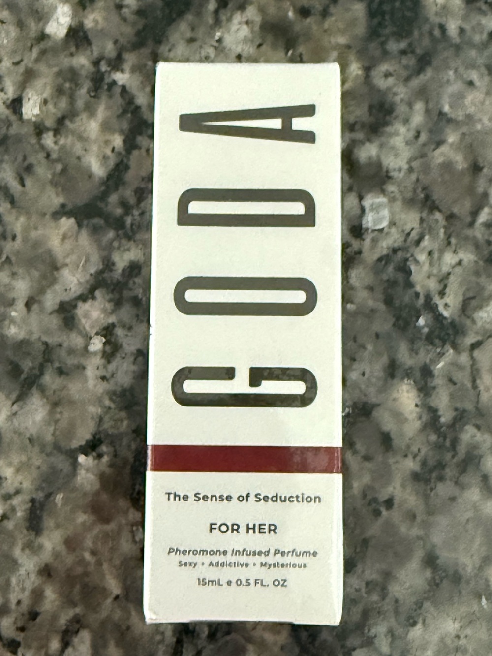 Goda-The Sense of Seduction For Her Pheromone Perfume - White & Burgundy